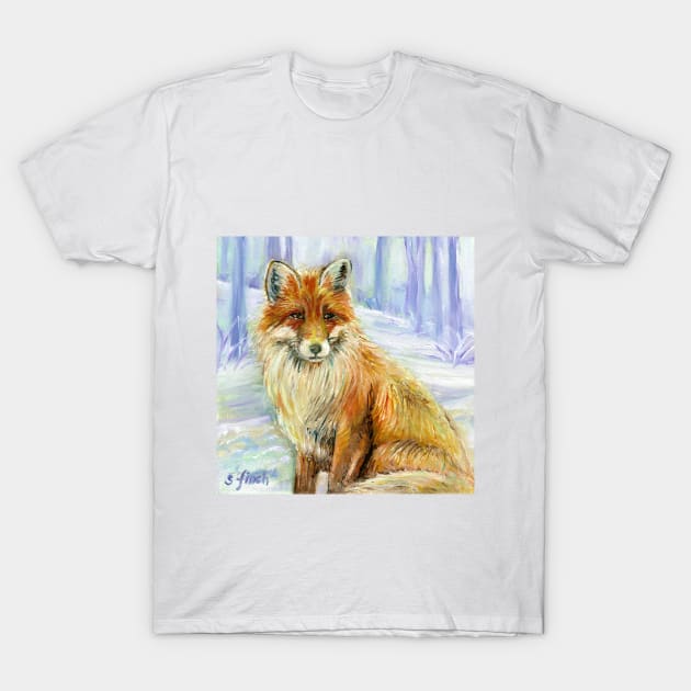 Spirit of Fox T-Shirt by sonia finch